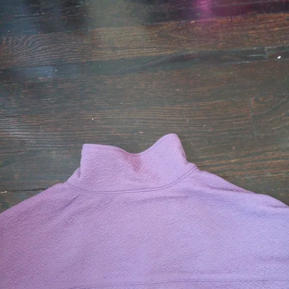 Negative Space Mens Casual Button Up Shirt Size Large Color Purple Side Pockets - Picture 7 of 7